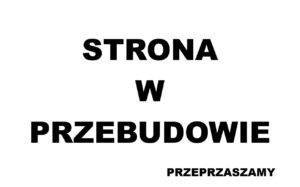 STRONA W PRZEBUDOWNIE